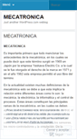Mobile Screenshot of mecatronicacr.wordpress.com