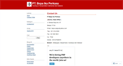 Desktop Screenshot of bepacargo.wordpress.com