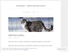 Tablet Screenshot of karvakasa.wordpress.com