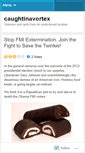 Mobile Screenshot of caughtinavortex.wordpress.com