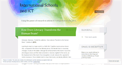 Desktop Screenshot of internationalschoolsandict.wordpress.com