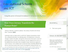 Tablet Screenshot of internationalschoolsandict.wordpress.com