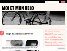 Tablet Screenshot of moietmonvelo.wordpress.com