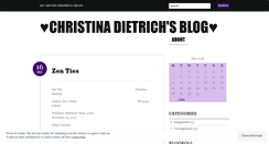 Desktop Screenshot of dietrichcd.wordpress.com