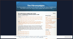 Desktop Screenshot of fibromyalgian.wordpress.com