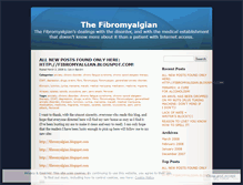 Tablet Screenshot of fibromyalgian.wordpress.com