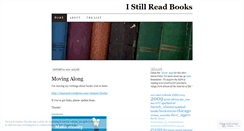 Desktop Screenshot of istillreadbooks.wordpress.com