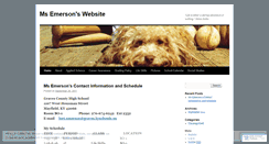 Desktop Screenshot of loriemerson.wordpress.com