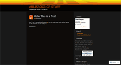 Desktop Screenshot of cpcheatsthebest.wordpress.com