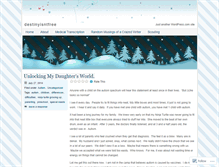 Tablet Screenshot of destinyisntfree.wordpress.com