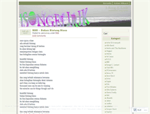 Tablet Screenshot of isongelirik.wordpress.com