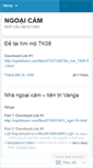 Mobile Screenshot of ngoaicam.wordpress.com