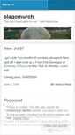 Mobile Screenshot of blagomurch.wordpress.com