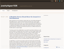 Tablet Screenshot of joashyldgaar1026.wordpress.com
