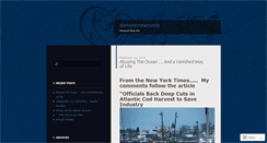 Desktop Screenshot of damoncnewcomb.wordpress.com