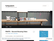 Tablet Screenshot of furbywatch.wordpress.com