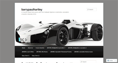 Desktop Screenshot of barrypaulhartley.wordpress.com