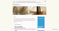 Desktop Screenshot of irenechou1.wordpress.com