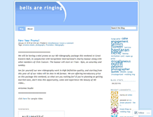 Tablet Screenshot of bellsareringing.wordpress.com