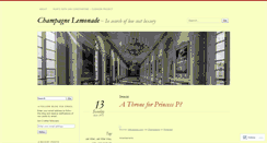 Desktop Screenshot of champagnelemonade.wordpress.com