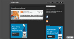 Desktop Screenshot of comiccloud.wordpress.com