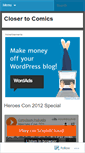 Mobile Screenshot of comiccloud.wordpress.com