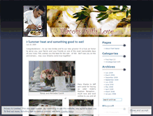 Tablet Screenshot of flavorswithlove.wordpress.com