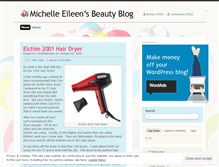 Tablet Screenshot of michelleeileen.wordpress.com