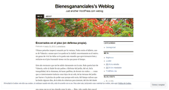 Desktop Screenshot of bienesgananciales.wordpress.com