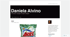 Desktop Screenshot of danielalvino.wordpress.com
