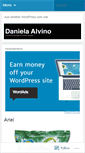 Mobile Screenshot of danielalvino.wordpress.com