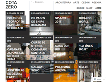 Tablet Screenshot of cotazero.wordpress.com