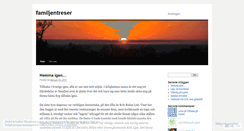 Desktop Screenshot of familjentreser.wordpress.com