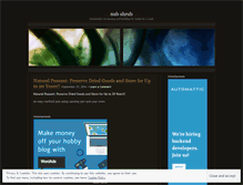 Tablet Screenshot of nubshrub.wordpress.com