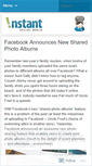 Mobile Screenshot of instantsocialmedia.wordpress.com