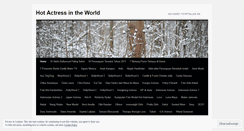 Desktop Screenshot of hotactressintheworld.wordpress.com