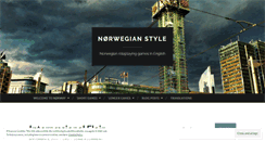 Desktop Screenshot of norwegianstyle.wordpress.com