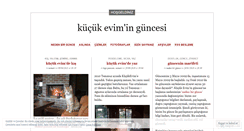 Desktop Screenshot of kucukevim.wordpress.com