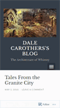 Mobile Screenshot of dalecarothers.wordpress.com