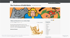 Desktop Screenshot of fortressofsolidrules.wordpress.com