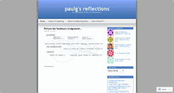 Desktop Screenshot of 123paulg.wordpress.com