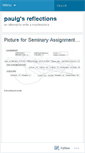 Mobile Screenshot of 123paulg.wordpress.com