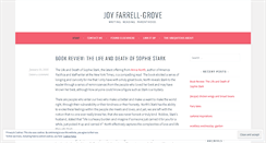 Desktop Screenshot of joyfarrellgrove.wordpress.com