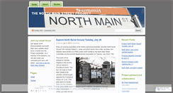 Desktop Screenshot of northmain.wordpress.com