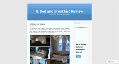 Desktop Screenshot of bedbreakfast.wordpress.com