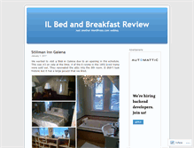 Tablet Screenshot of bedbreakfast.wordpress.com