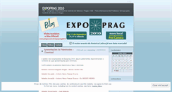 Desktop Screenshot of expoprag2010.wordpress.com