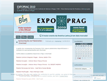 Tablet Screenshot of expoprag2010.wordpress.com