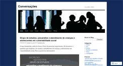 Desktop Screenshot of conversacoes.wordpress.com