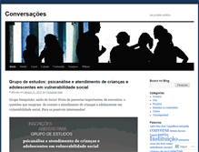 Tablet Screenshot of conversacoes.wordpress.com